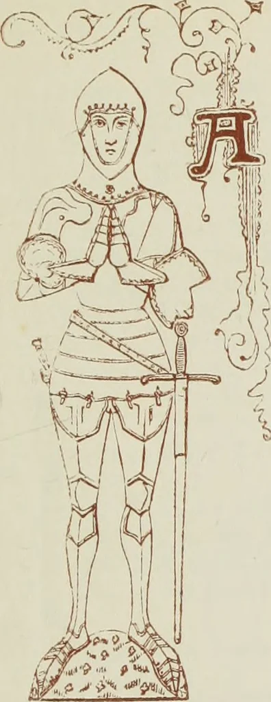 An illustration from The book of ornamental alphabets, ancient and mediaeval, from the eighth century, with numerals; including Gothic; church text, large and small; German arabesque; initials for illumination, monograms, crosses, etc., for the use of architectural and engineering draughtsmen, masons, decorative painters, lithographers, engravers, carvers, etc. etc., 1863, leaf 6