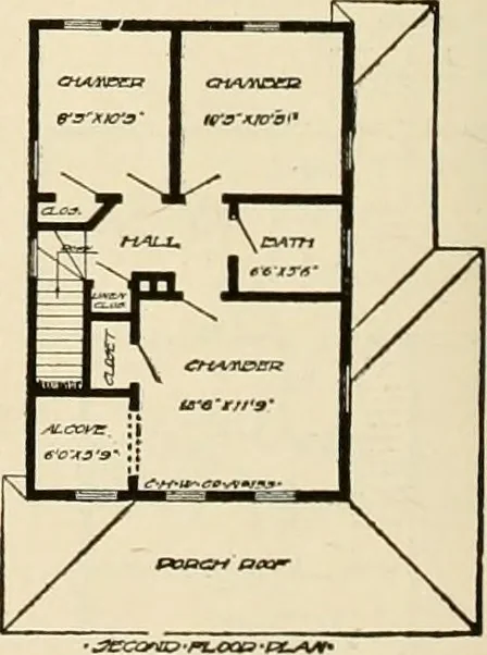 An illustration from Book of plans / Chicago House Wrecking Co., 1913, leaf 13