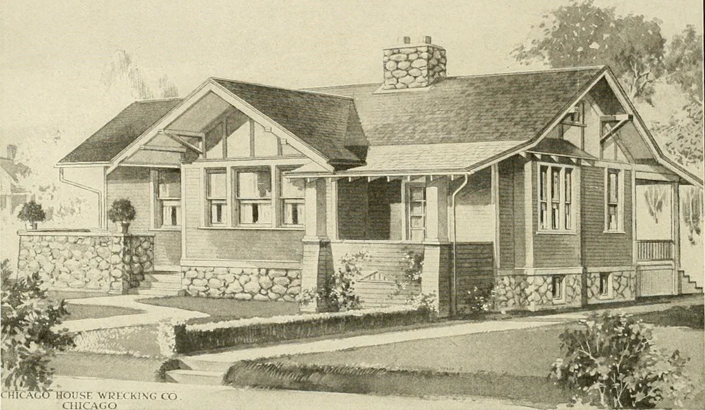 An illustration from Book of plans / Chicago House Wrecking Co., 1913, leaf 15