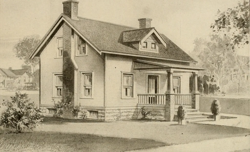 An illustration from Book of plans / Chicago House Wrecking Co., 1913, leaf 16