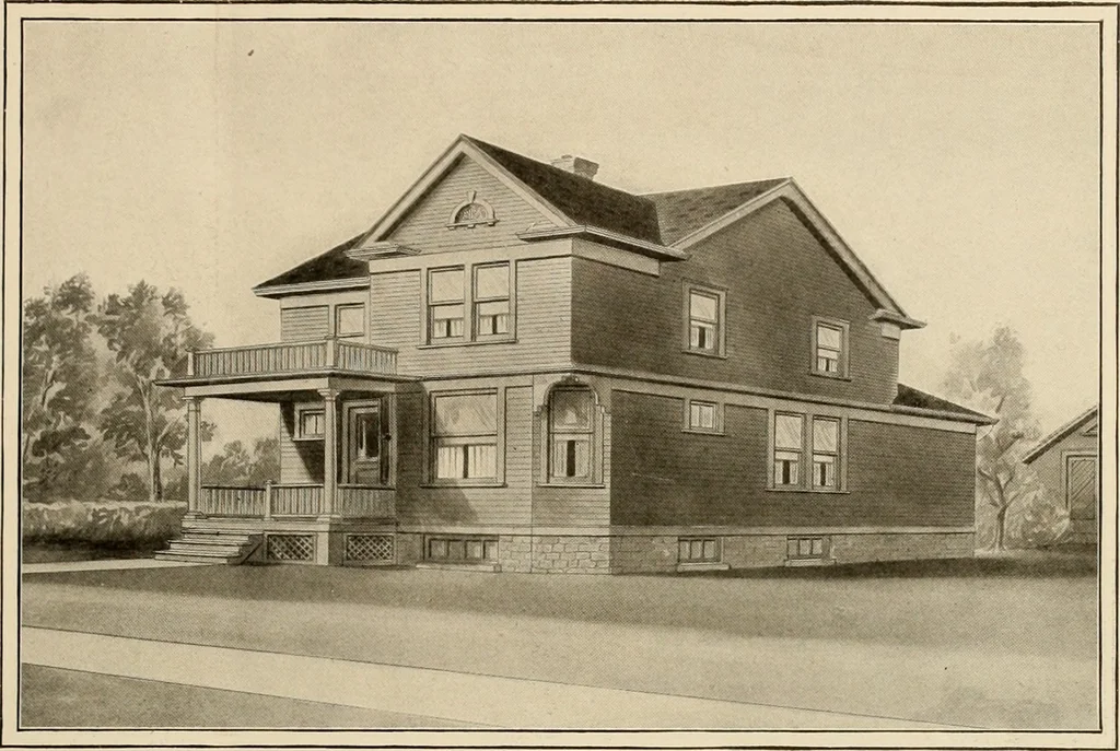 An illustration from Book of plans / Chicago House Wrecking Co., 1913, leaf 18