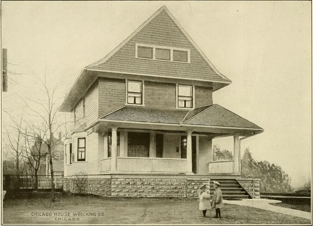 An illustration from Book of plans / Chicago House Wrecking Co., 1913, leaf 19