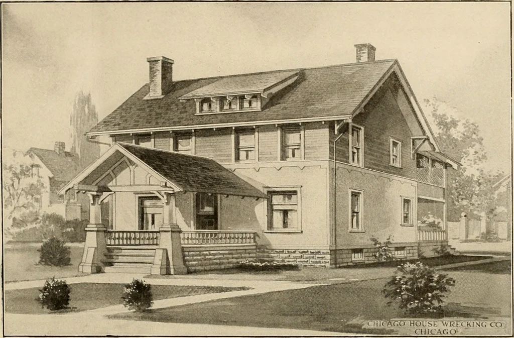 An illustration from Book of plans / Chicago House Wrecking Co., 1913, leaf 20