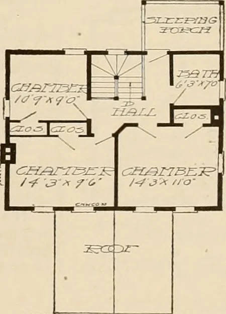 An illustration from Book of plans / Chicago House Wrecking Co., 1913, leaf 20