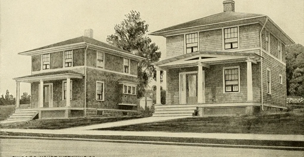 An illustration from Book of plans / Chicago House Wrecking Co., 1913, leaf 21