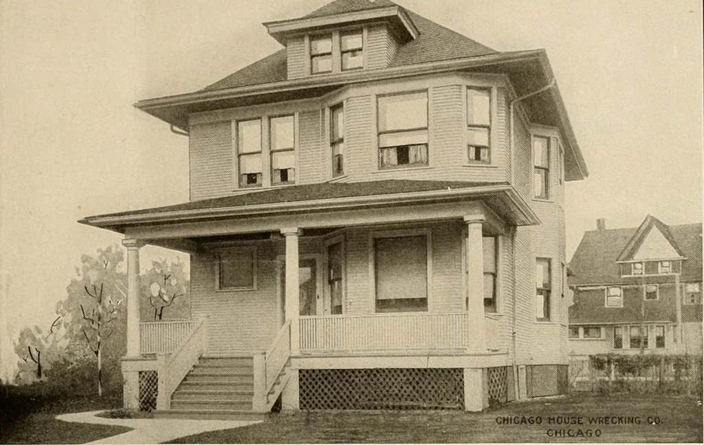 An illustration from Book of plans / Chicago House Wrecking Co., 1913, leaf 22