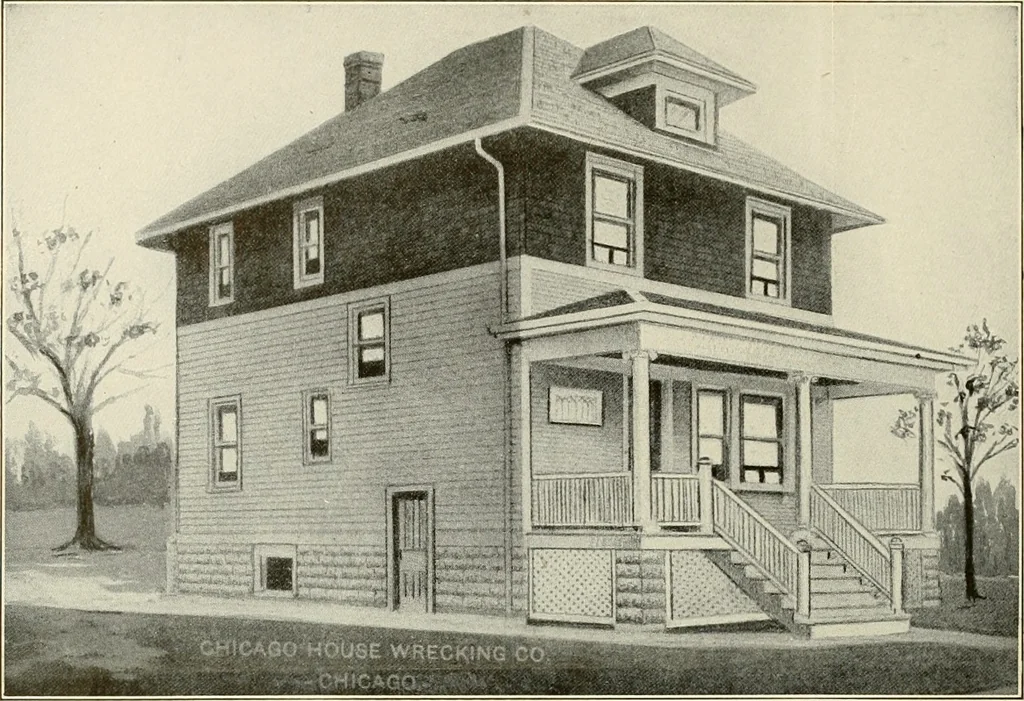 An illustration from Book of plans / Chicago House Wrecking Co., 1913, leaf 23