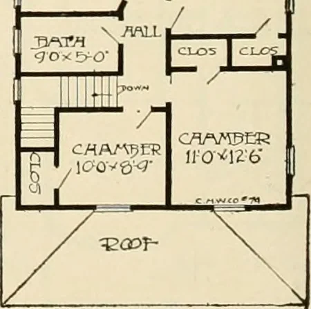 An illustration from Book of plans / Chicago House Wrecking Co., 1913, leaf 23