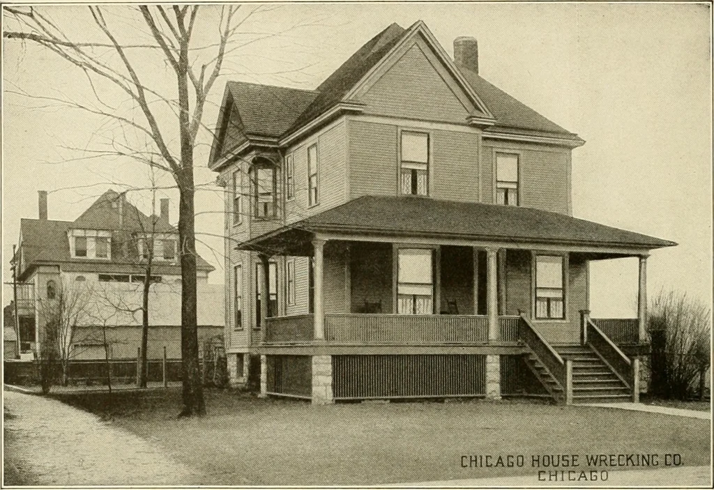 An illustration from Book of plans / Chicago House Wrecking Co., 1913, leaf 25