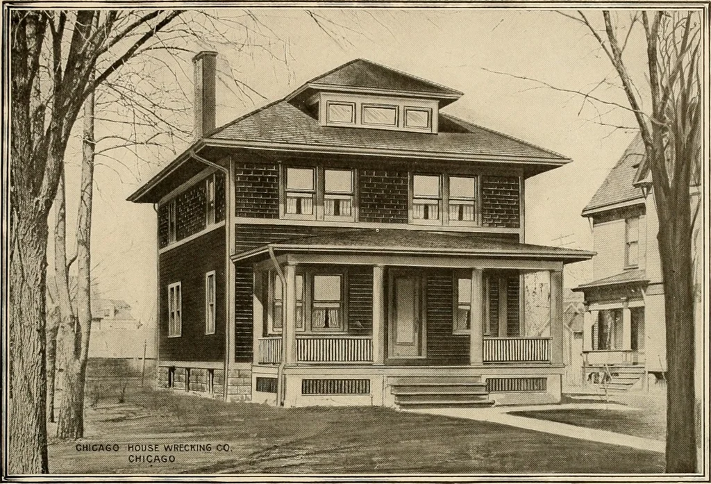 An illustration from Book of plans / Chicago House Wrecking Co., 1913, leaf 26