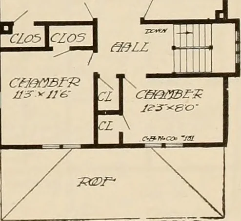 An illustration from Book of plans / Chicago House Wrecking Co., 1913, leaf 26