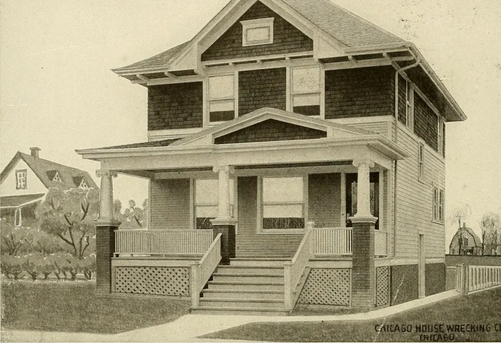 An illustration from Book of plans / Chicago House Wrecking Co., 1913, leaf 27