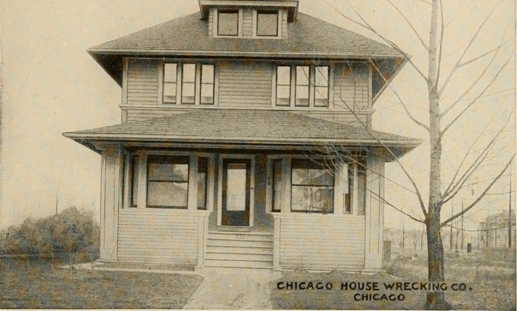 An illustration from Book of plans / Chicago House Wrecking Co., 1913, leaf 28