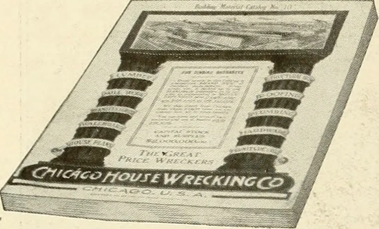 An illustration from Book of plans / Chicago House Wrecking Co., 1913, leaf 3