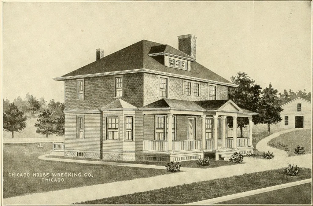An illustration from Book of plans / Chicago House Wrecking Co., 1913, leaf 31