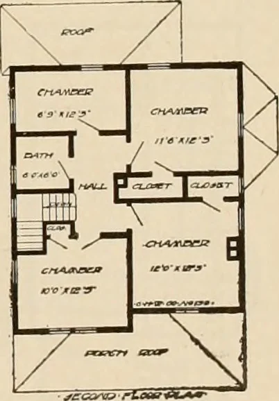 An illustration from Book of plans / Chicago House Wrecking Co., 1913, leaf 32