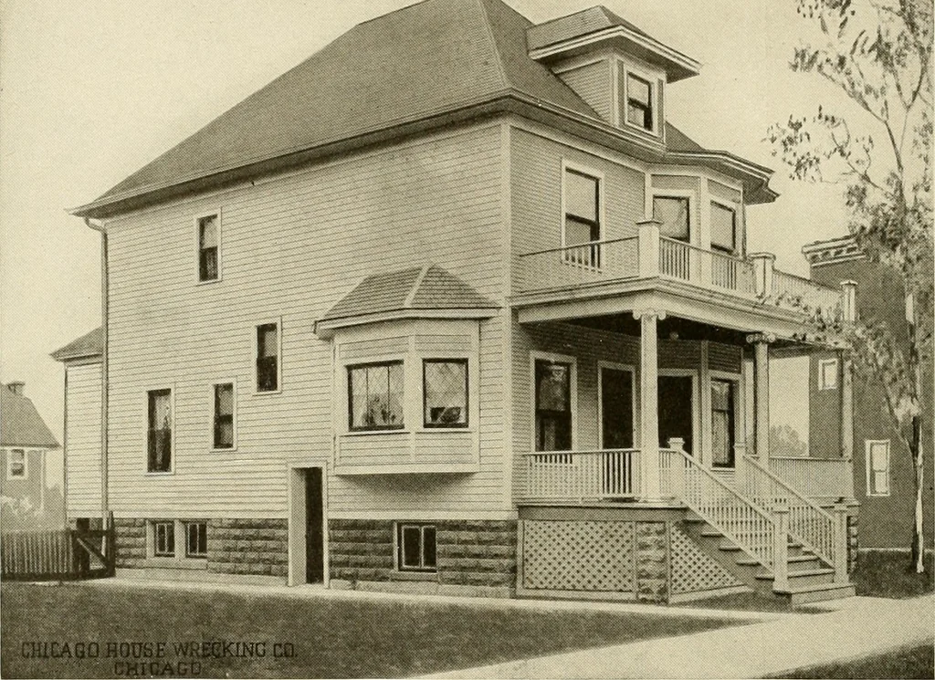 An illustration from Book of plans / Chicago House Wrecking Co., 1913, leaf 33