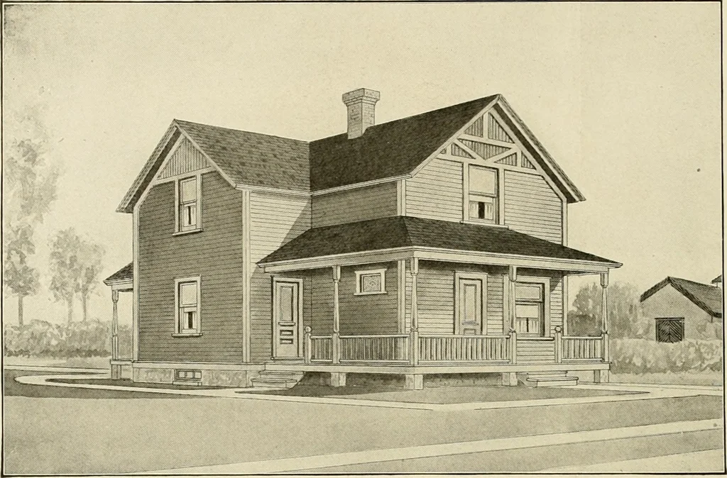 An illustration from Book of plans / Chicago House Wrecking Co., 1913, leaf 35