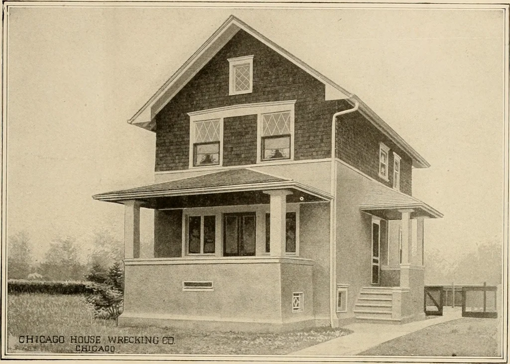 An illustration from Book of plans / Chicago House Wrecking Co., 1913, leaf 36