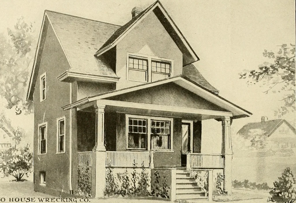 An illustration from Book of plans / Chicago House Wrecking Co., 1913, leaf 37