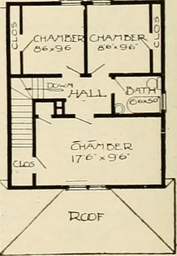 An illustration from Book of plans / Chicago House Wrecking Co., 1913, leaf 39