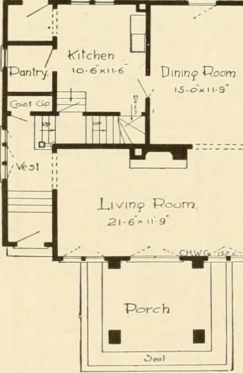 An illustration from Book of plans / Chicago House Wrecking Co., 1913, leaf 41