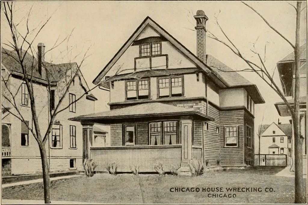 An illustration from Book of plans / Chicago House Wrecking Co., 1913, leaf 42