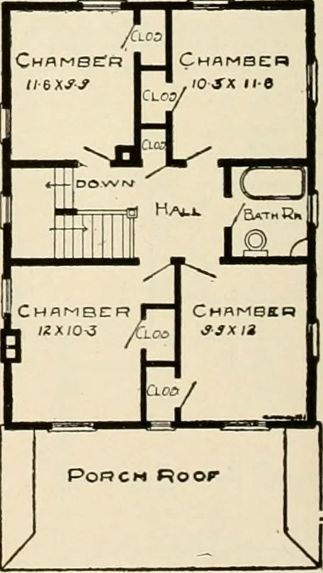 An illustration from Book of plans / Chicago House Wrecking Co., 1913, leaf 43