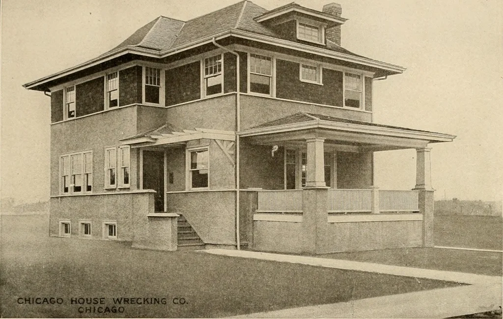 An illustration from Book of plans / Chicago House Wrecking Co., 1913, leaf 44