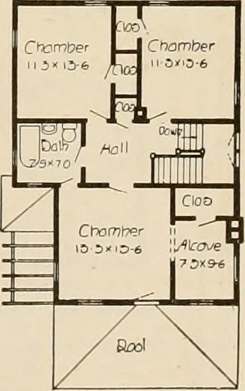 An illustration from Book of plans / Chicago House Wrecking Co., 1913, leaf 44
