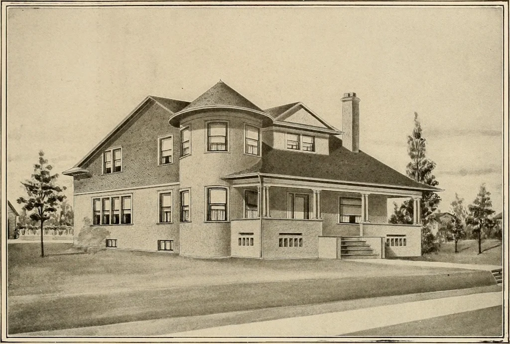 An illustration from Book of plans / Chicago House Wrecking Co., 1913, leaf 48