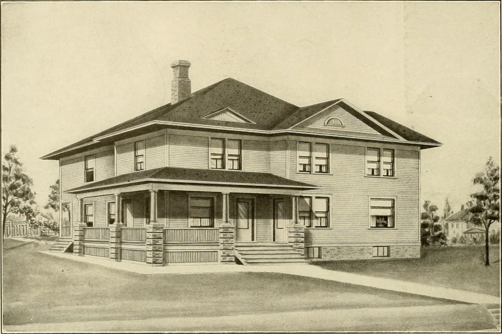 An illustration from Book of plans / Chicago House Wrecking Co., 1913, leaf 49