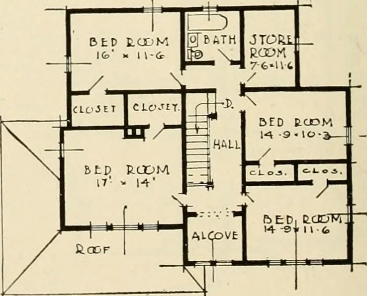 An illustration from Book of plans / Chicago House Wrecking Co., 1913, leaf 49