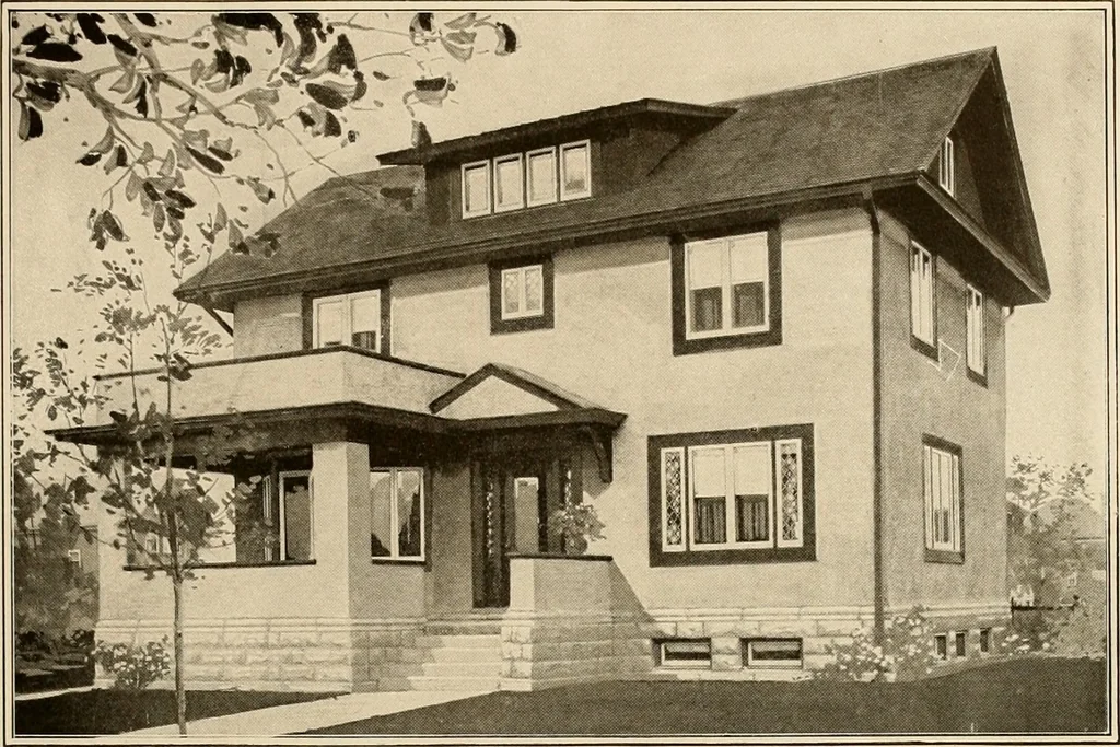 An illustration from Book of plans / Chicago House Wrecking Co., 1913, leaf 50