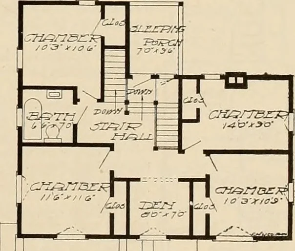An illustration from Book of plans / Chicago House Wrecking Co., 1913, leaf 50