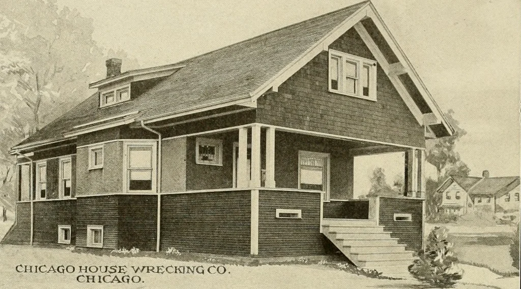 An illustration from Book of plans / Chicago House Wrecking Co., 1913, leaf 51