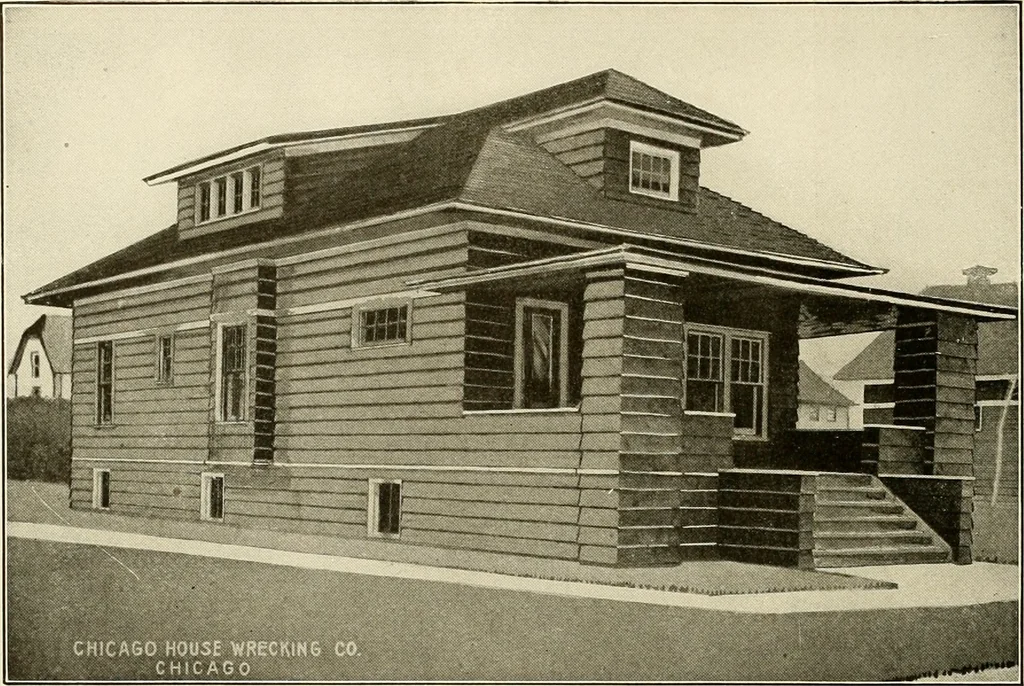 An illustration from Book of plans / Chicago House Wrecking Co., 1913, leaf 55