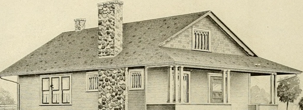 An illustration from Book of plans / Chicago House Wrecking Co., 1913, leaf 59