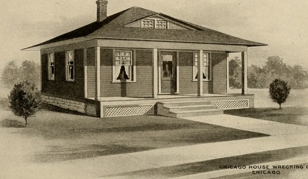 An illustration from Book of plans / Chicago House Wrecking Co., 1913, leaf 60