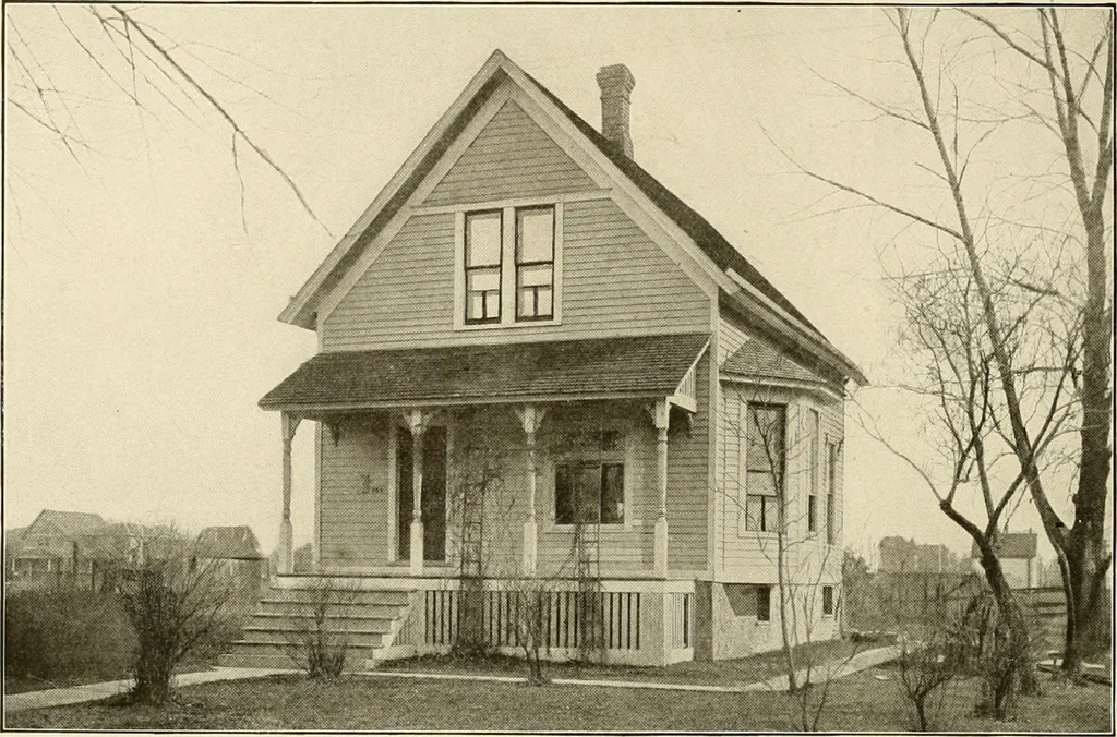An illustration from Book of plans / Chicago House Wrecking Co., 1913, leaf 67