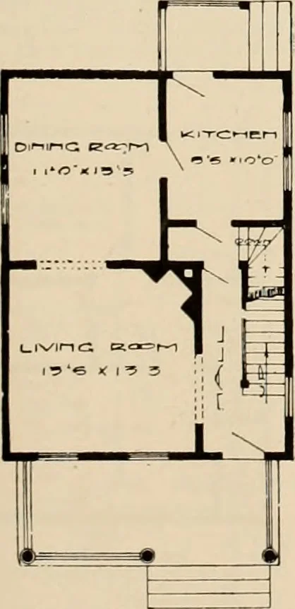 An illustration from Book of plans / Chicago House Wrecking Co., 1913, leaf 68