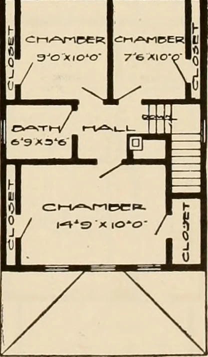 An illustration from Book of plans / Chicago House Wrecking Co., 1913, leaf 68