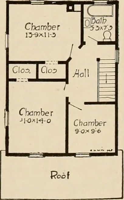 An illustration from Book of plans / Chicago House Wrecking Co., 1913, leaf 70