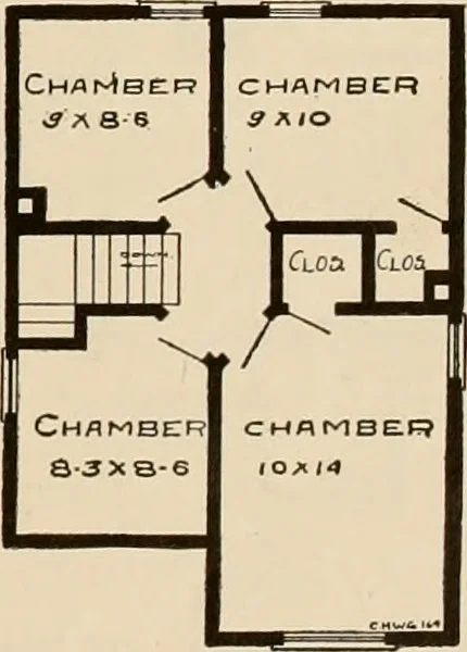 An illustration from Book of plans / Chicago House Wrecking Co., 1913, leaf 72