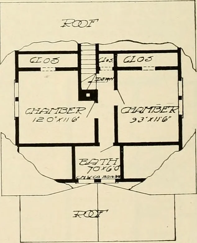 An illustration from Book of plans / Chicago House Wrecking Co., 1913, leaf 73