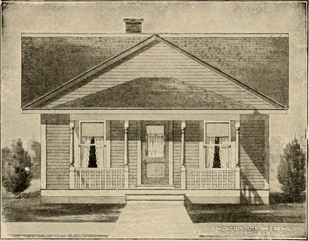 An illustration from Book of plans / Chicago House Wrecking Co., 1913, leaf 78