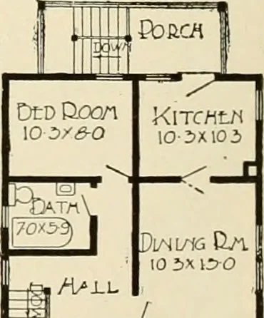 An illustration from Book of plans / Chicago House Wrecking Co., 1913, leaf 79