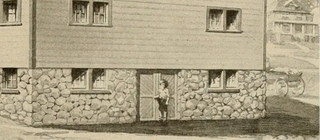 An illustration from Book of plans / Chicago House Wrecking Co., 1913, leaf 84