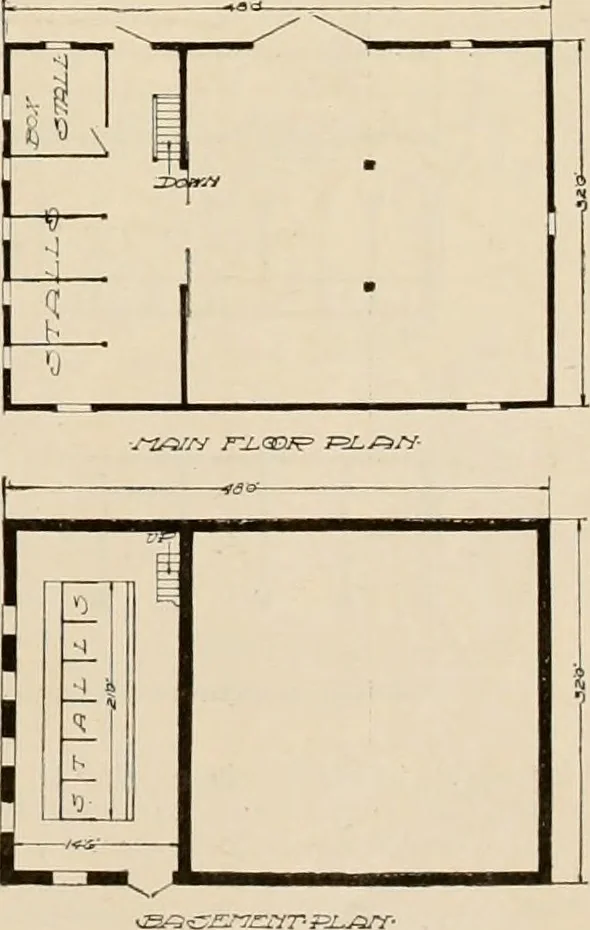 An illustration from Book of plans / Chicago House Wrecking Co., 1913, leaf 84