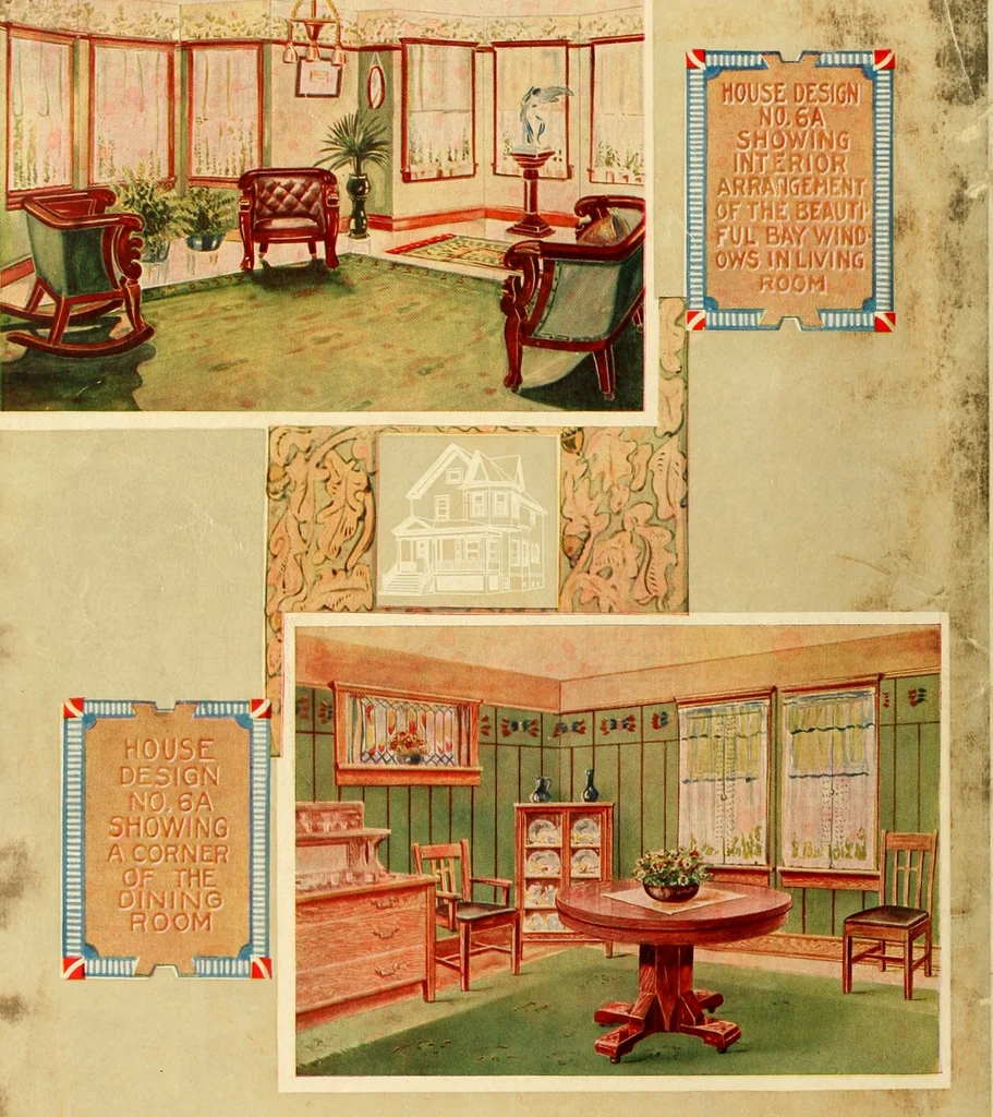 An illustration from Book of plans / Chicago House Wrecking Co., 1913, leaf 99